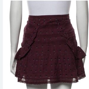 LoveShackFancy mini skirt 2